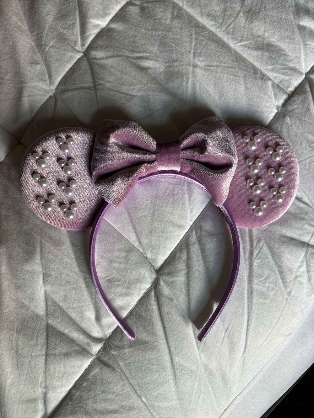 Purple Pearl Mickey Ears